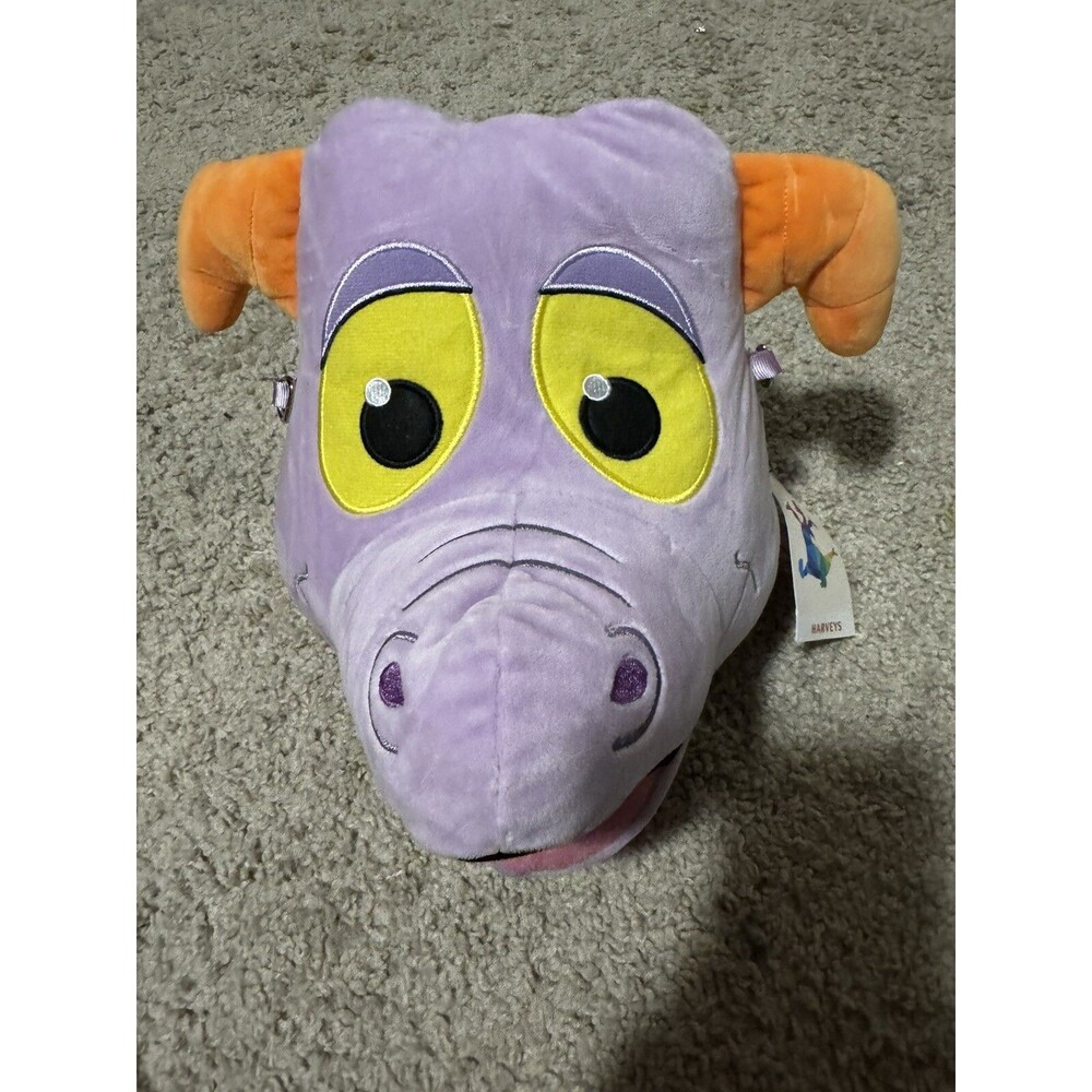 Disney Parks Epcot 40th Harvey’s Figment Plush Crossbody Belt Bag 2022  New